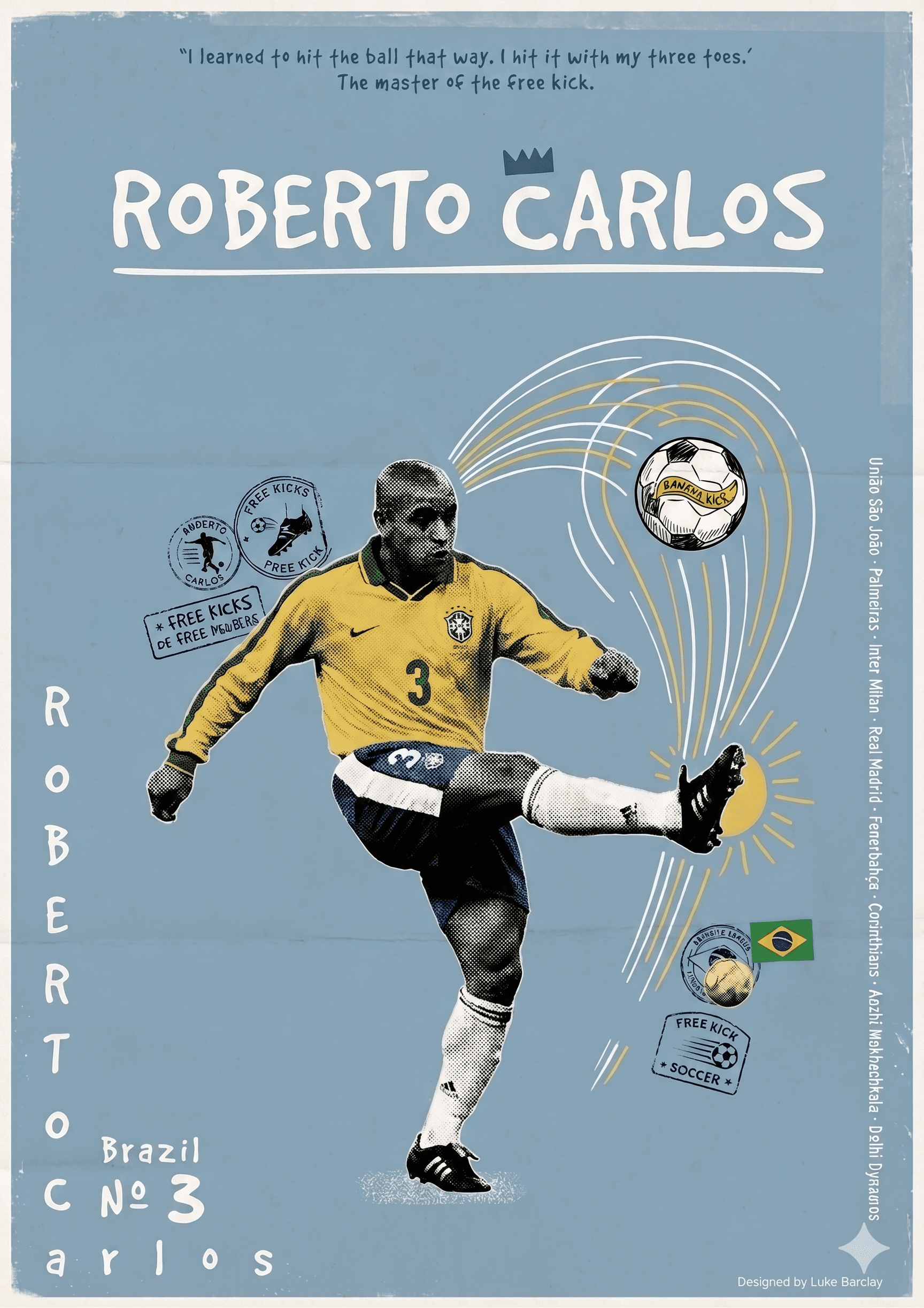 The Physics of Roberto Carlos's Free Kick