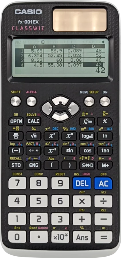 Casio fx-991EX ClassWiz scientific calculator