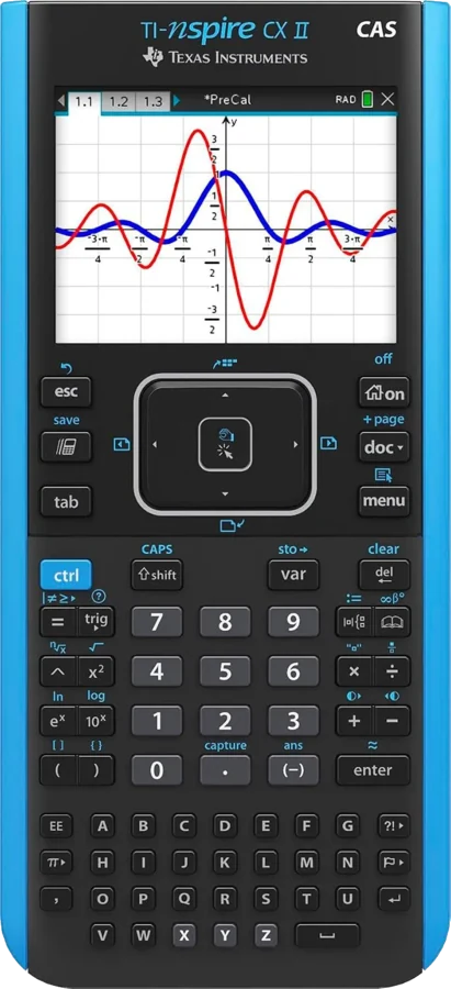 Texas Instruments TI-Nspire CX II CAS graphing calculator