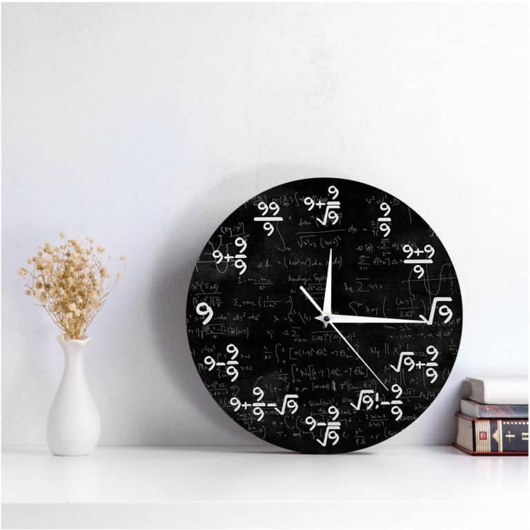 Decodyne Math Clock | Cool Math Gift Idea | Abakcus