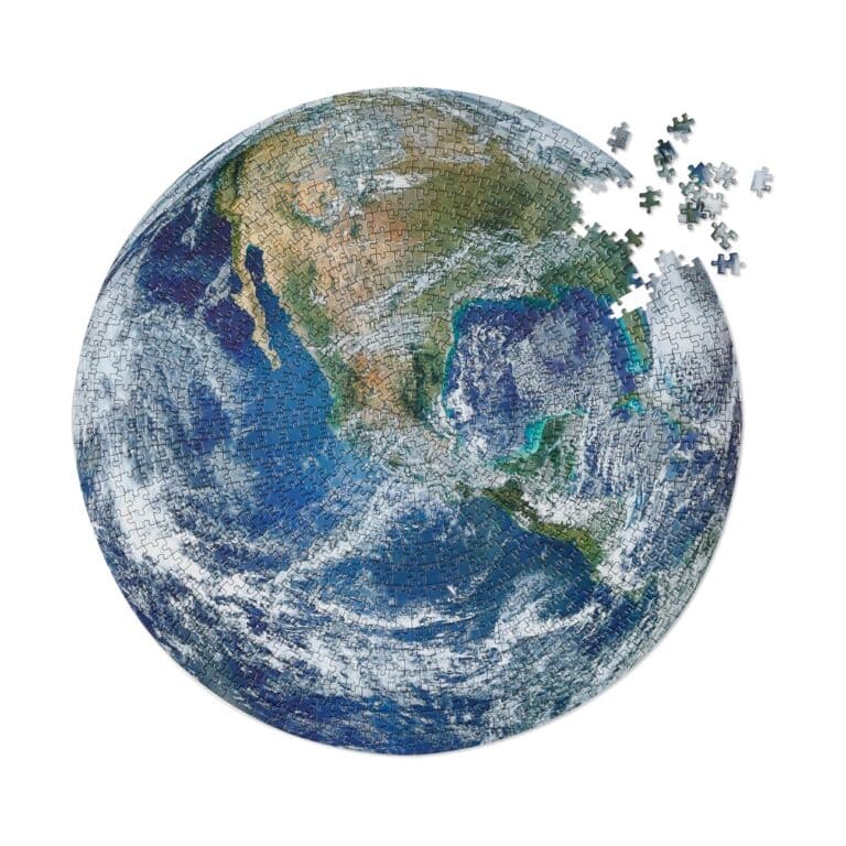 The Earth Jigsaw Puzzle