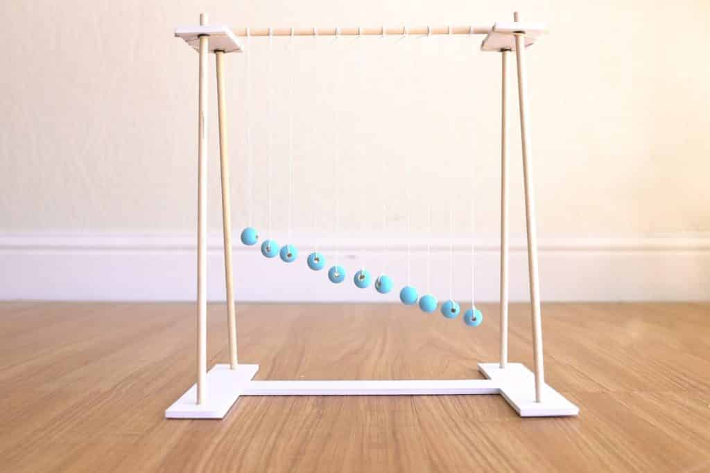 how to make Pendulum Wave Toy 11