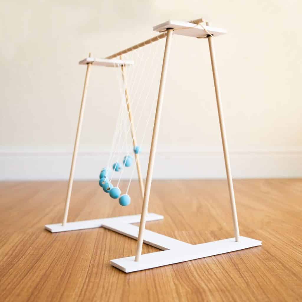 how to make Pendulum Wave Toy 13