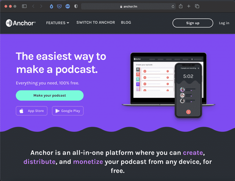 Anchor | The Easiest Way to Make a Podcast | Abakcus