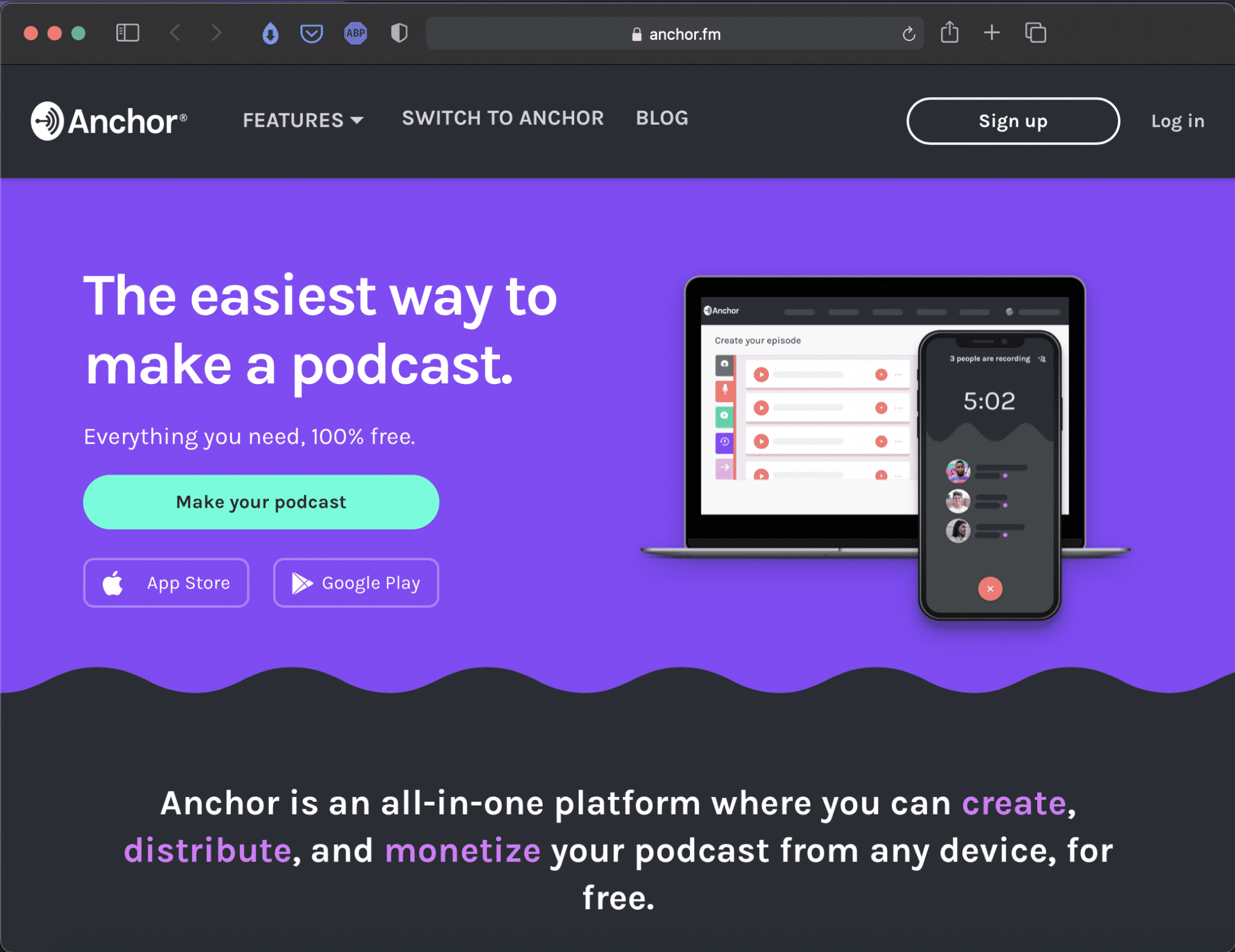 Anchor | The Easiest Way to Make a Podcast | Abakcus
