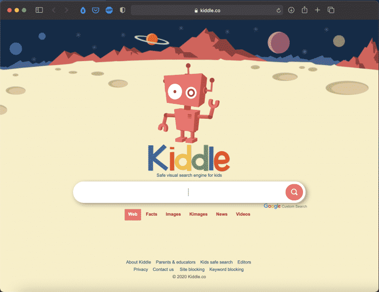 Kiddle | Visual Search Engine for Kids | Tools | Abakcus