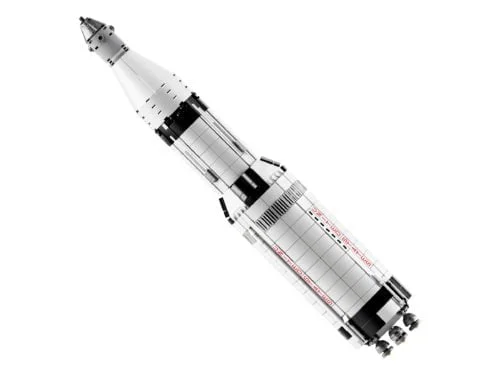LEGO Ideas NASA Apollo Saturn V 21309 Outer Space Model Rocket for Kids and Adults Science Building Kit 1