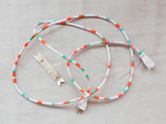 How to Make a Decorative Power Cords 7