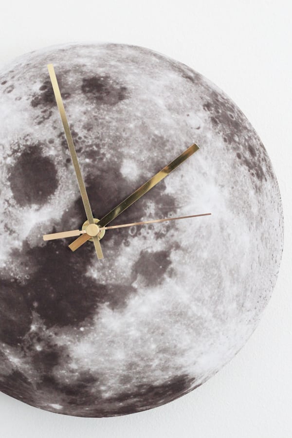Moon themed Clock 3