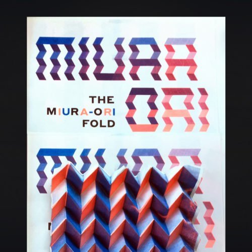 The Miura Ori Fold Origami Folding Folder
