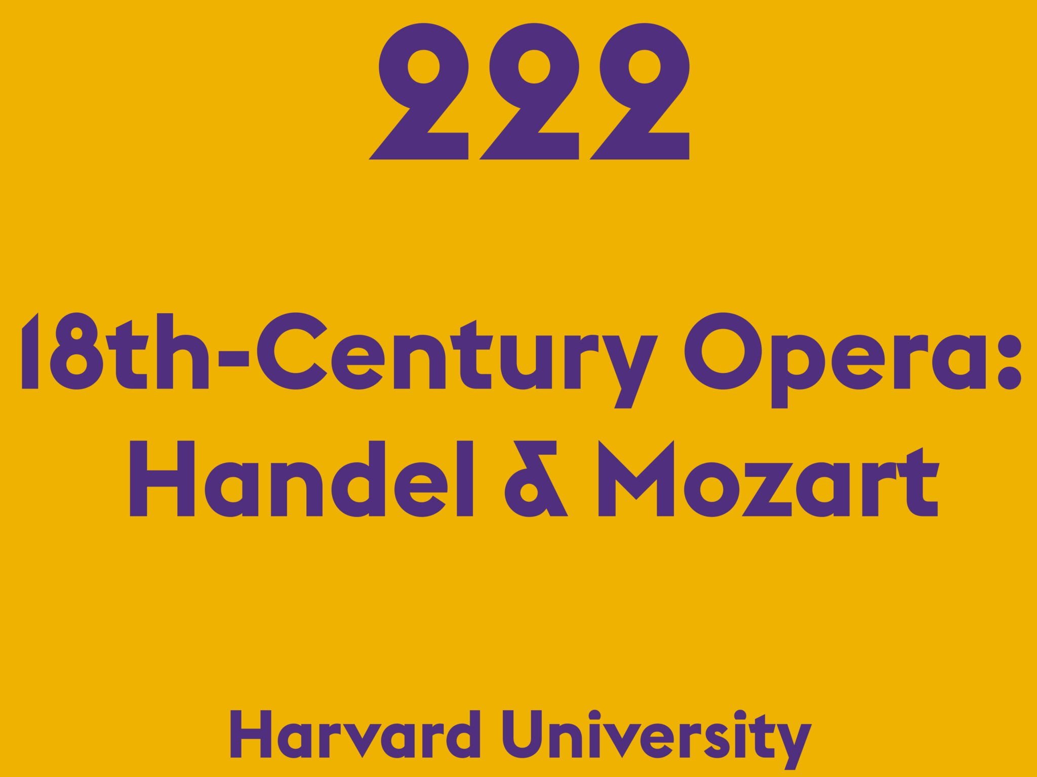18th-Century Opera: Handel & Mozart