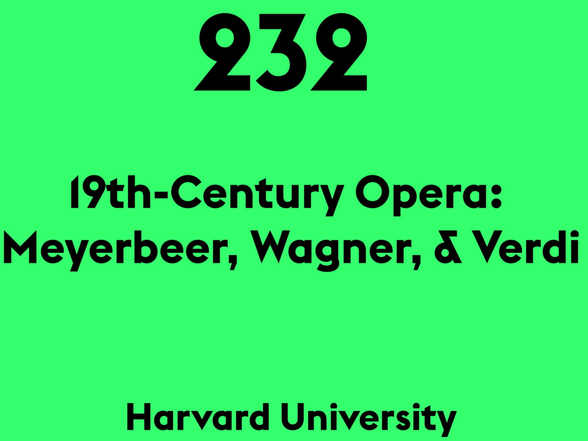 19th-Century Opera: Meyerbeer