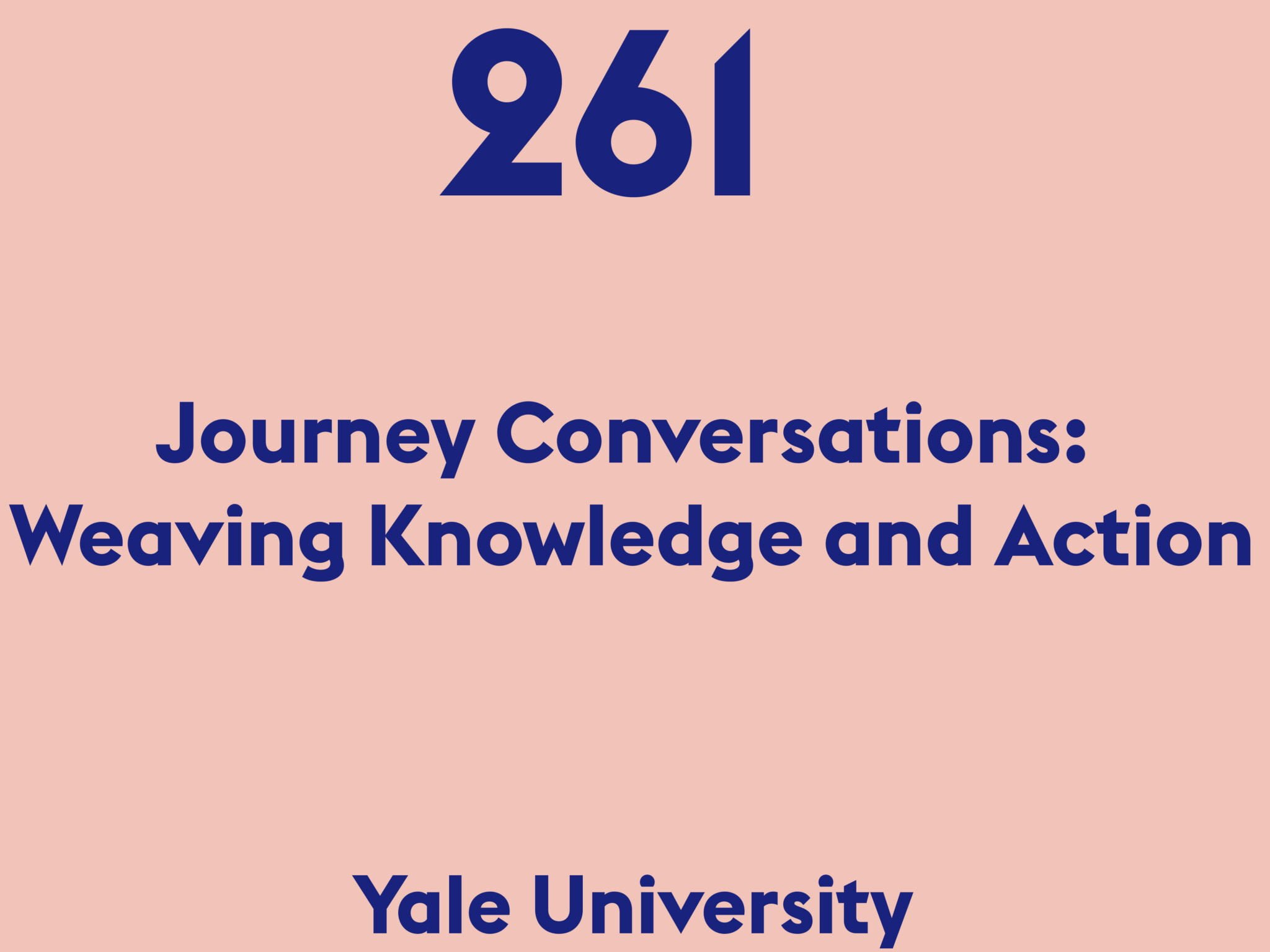 Journey Conversations: Weaving Knowledge and Action