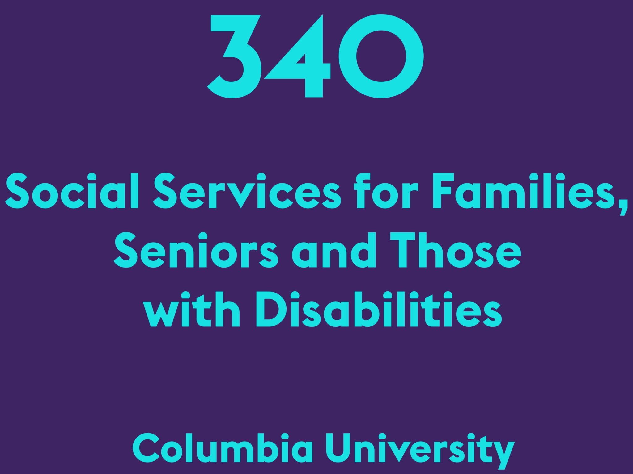 Social Services for Families