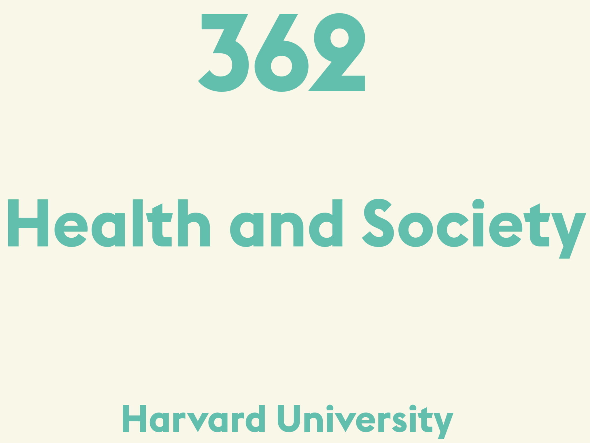 Health and Society