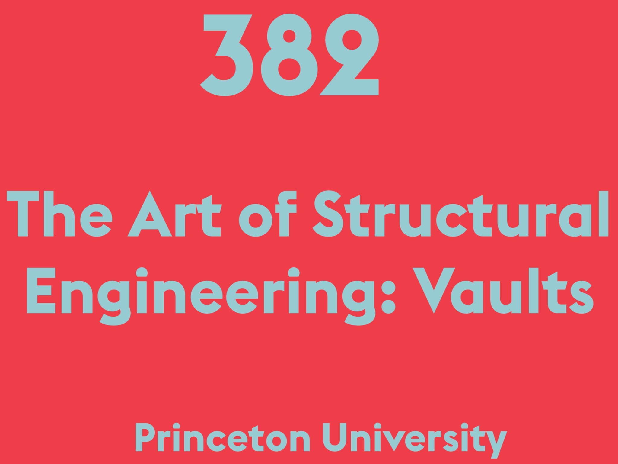 The Art of Structural Engineering: Vaults