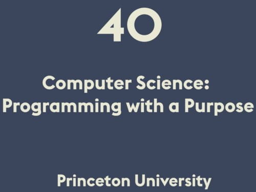 Computer Science: Programming with a Purpose
