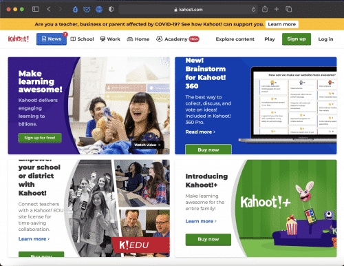 Kahoot | Websites for Teaching and Learning | Abakcus