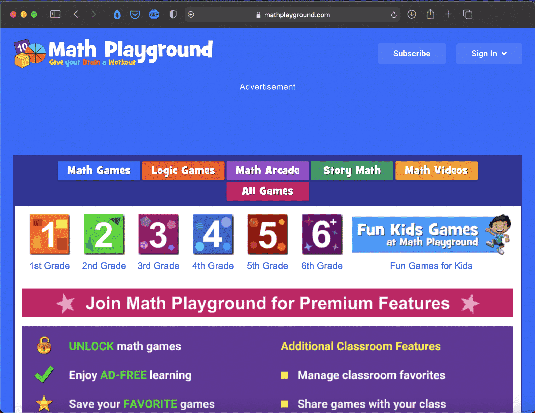 Math Playground | Websites for Teaching and Learning | Abakcus