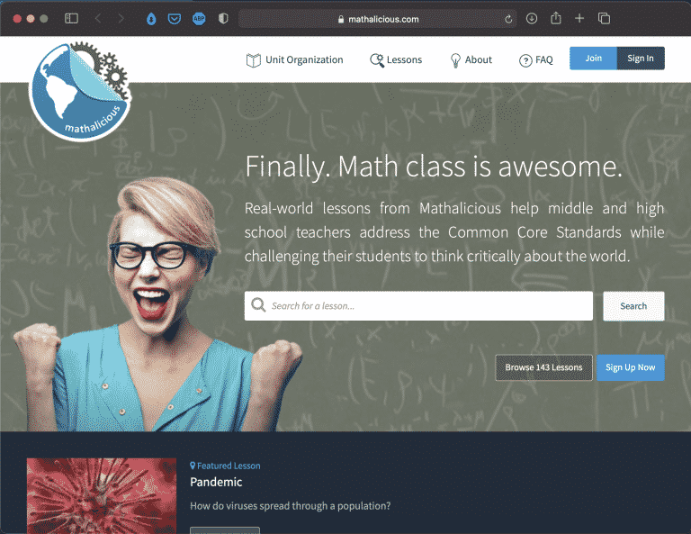 Mathalicious | Websites for Teaching and Learning | Abakcus