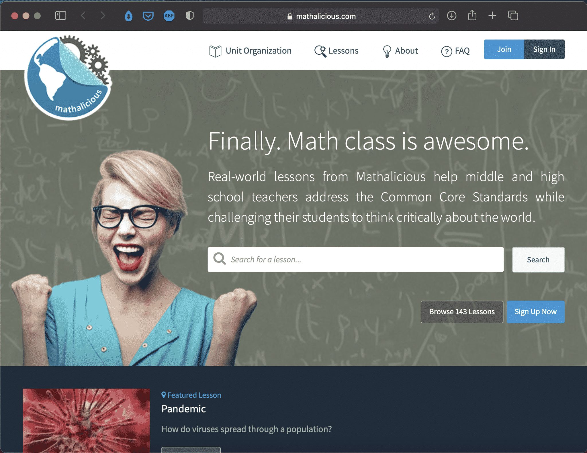 Mathalicious | Websites for Teaching and Learning | Abakcus