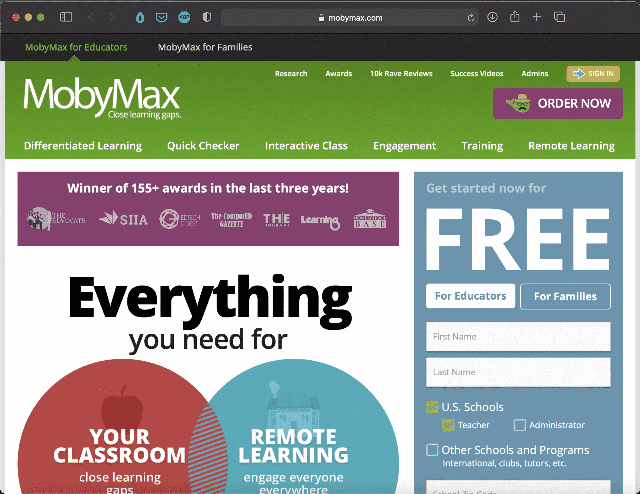 MobyMax | Websites for Teaching and Learning | Abakcus