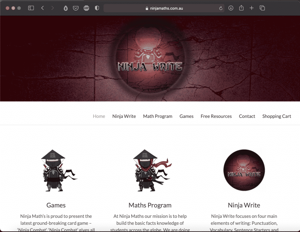 Ninja Maths | Websites for Teaching and Learning | Abakcus