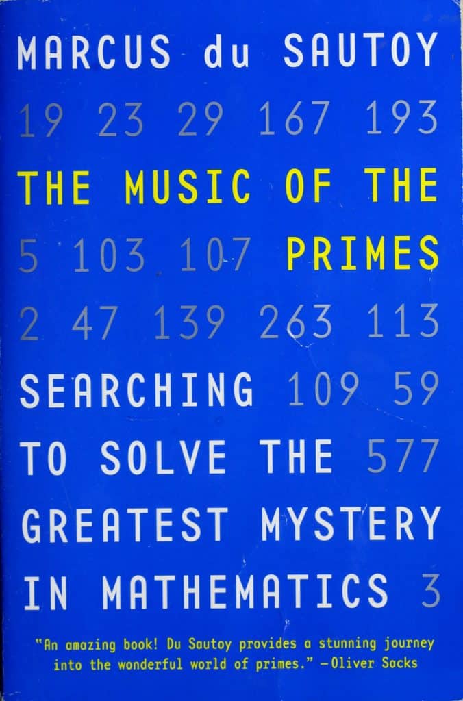 The Music of the Primes by Marcus du Sautoy | Math Books | Abakcus