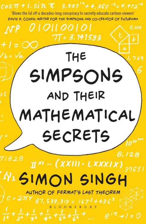 The Simpsons and Their Mathematical Secrets by Simon Singh| Math Books | Abakcus