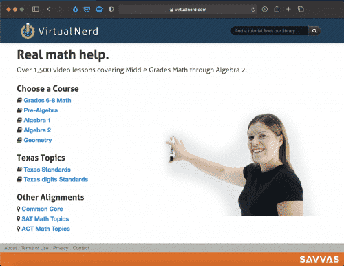 VirtualNerd | Websites for Teaching and Learning | Abakcus