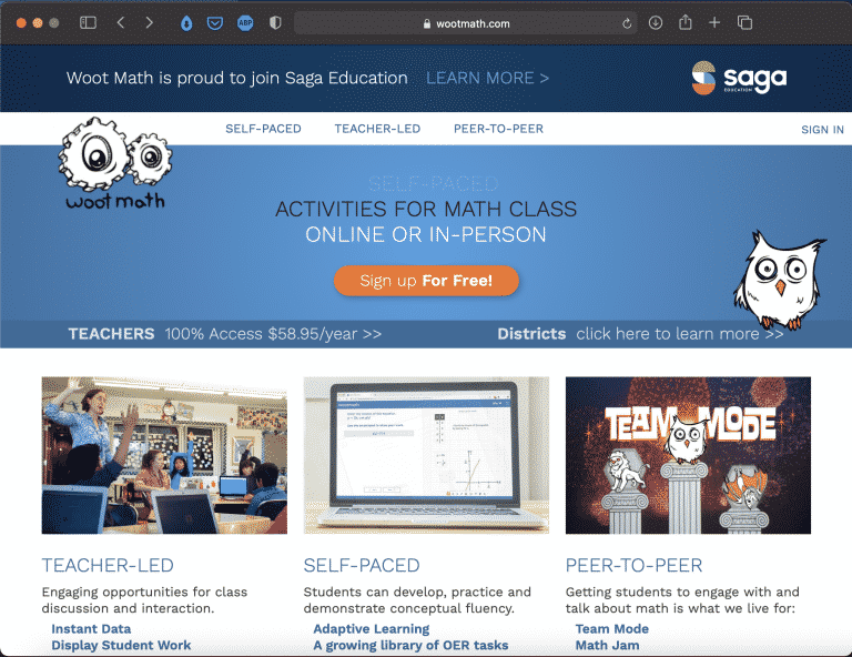 Woot Math | Websites for Teaching and Learning | Abakcus