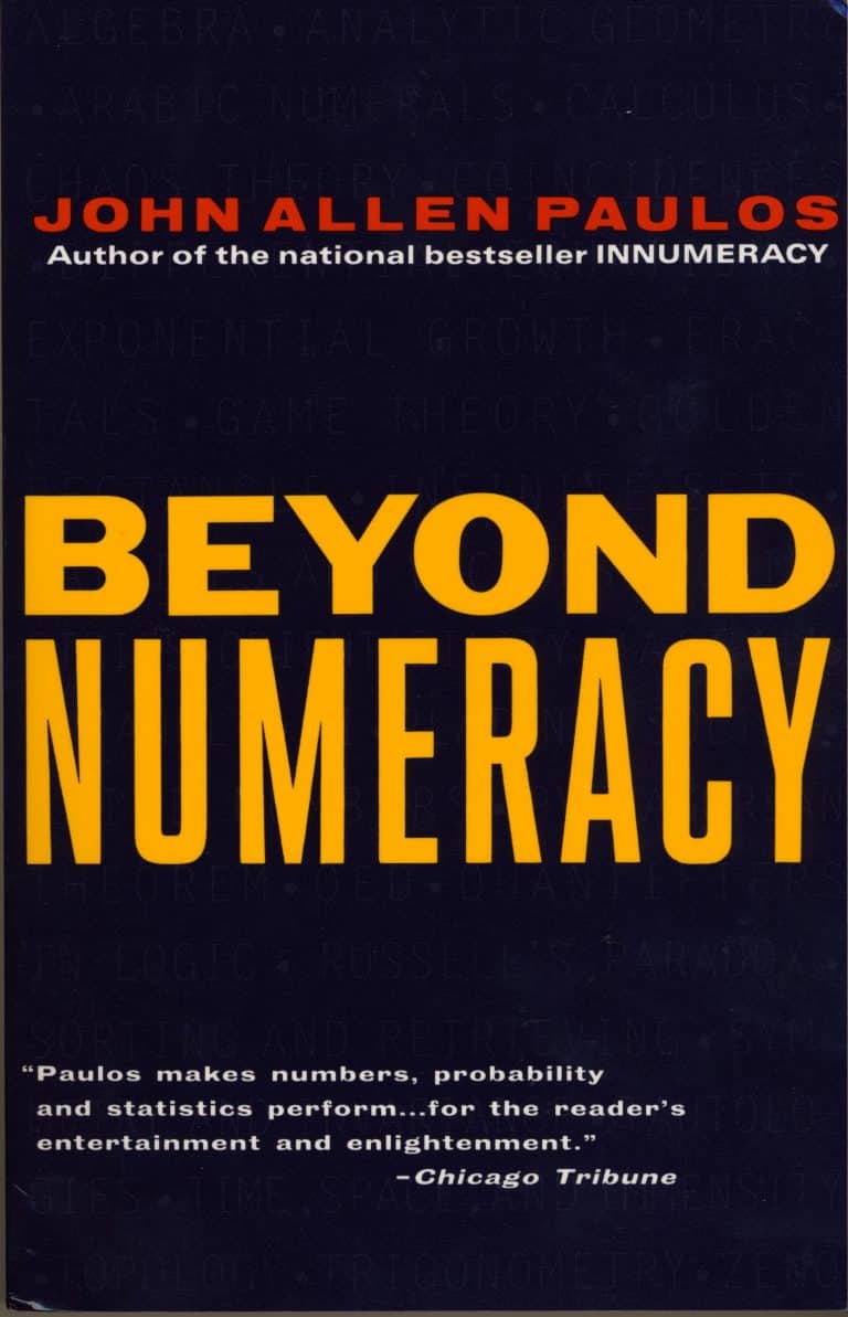 Beyond Numeracy J. A. Paulos | Math Books | Abakcus