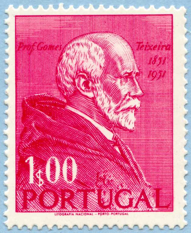 Francisco Gomes Teixeira Math Stamp