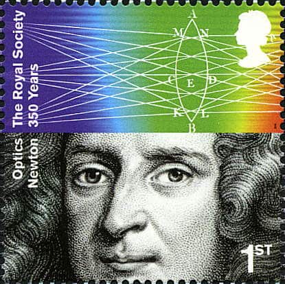 Isaac Newton Math Stamp 46