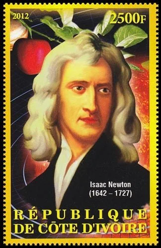 Isaac Newton Math Stamp 53