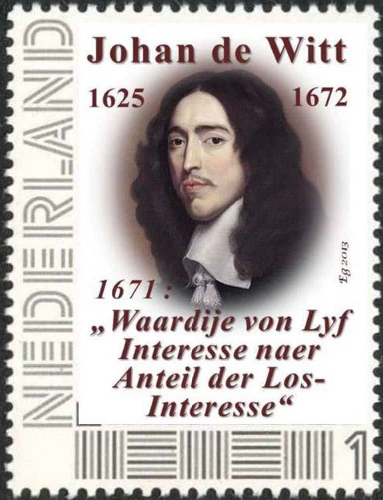 Johan De Witt Math Stamps 2