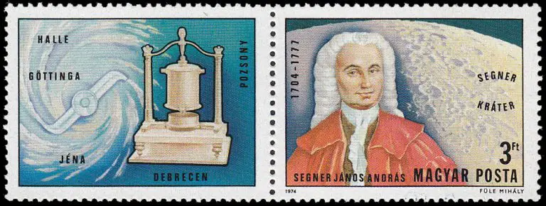 Johann Andreas Segner Math Stamp 3
