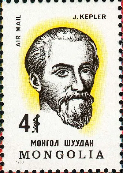 Johannes Kepler Math Stamp 11