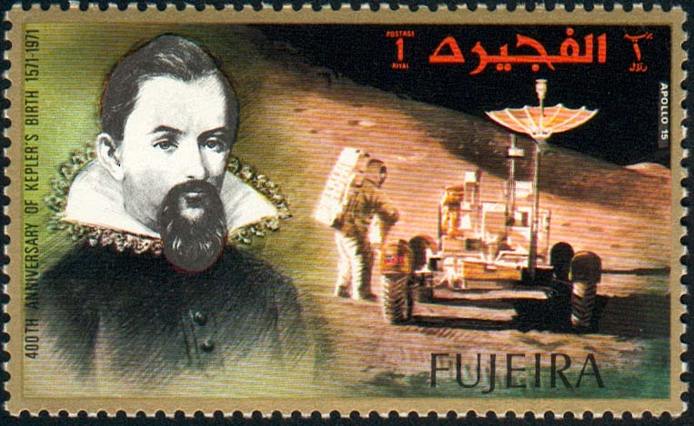 Johannes Kepler Math Stamp 13