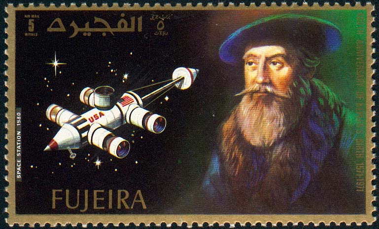 Johannes Kepler Math Stamp 14