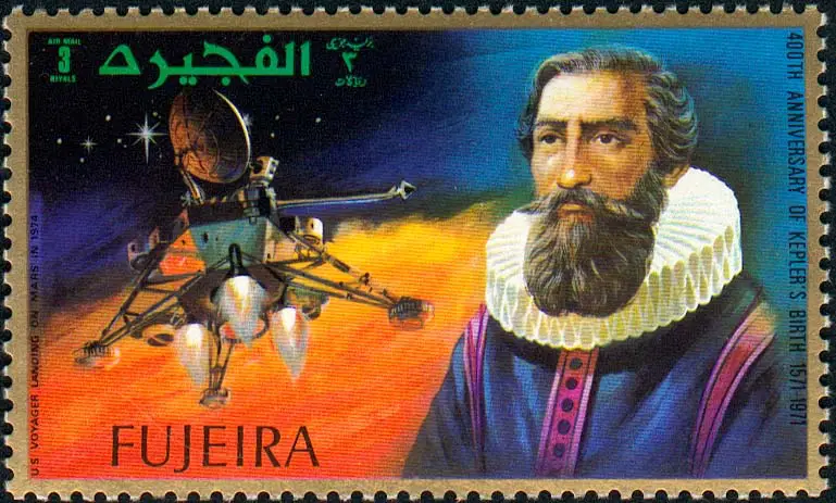 Johannes Kepler Math Stamp 15