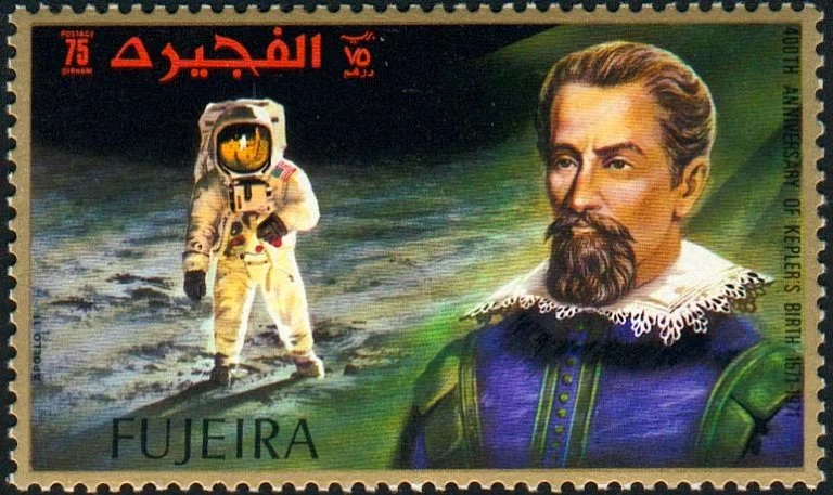 Johannes Kepler Math Stamp 17