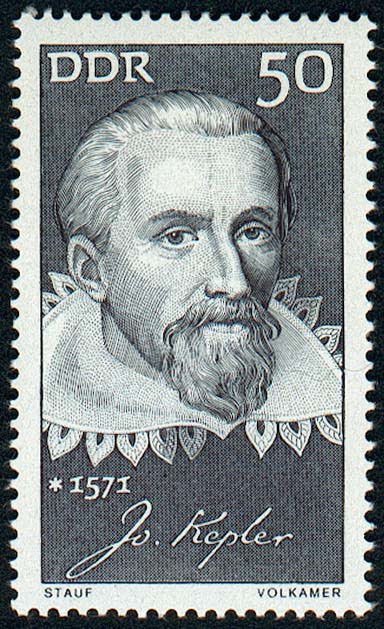 Johannes Kepler Math Stamp 2