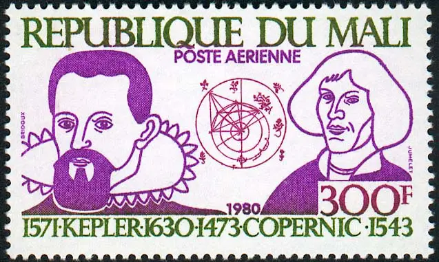 Johannes Kepler Math Stamp 20