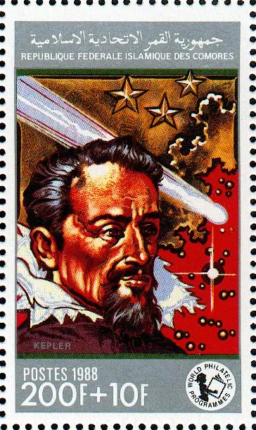 Johannes Kepler Math Stamp 21