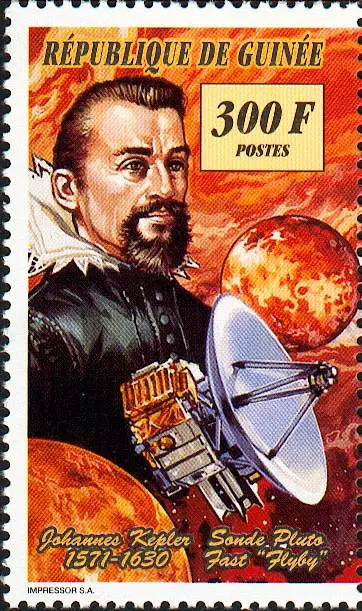 Johannes Kepler Math Stamp 24