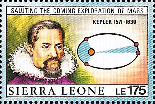 Johannes Kepler Math Stamp 26