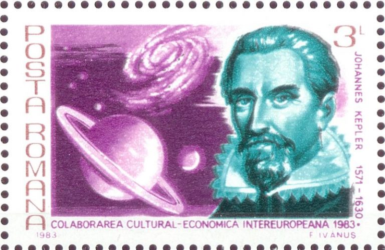 Johannes Kepler Math Stamp 27