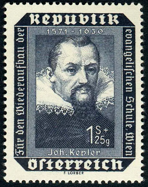 Johannes Kepler Math Stamp 3