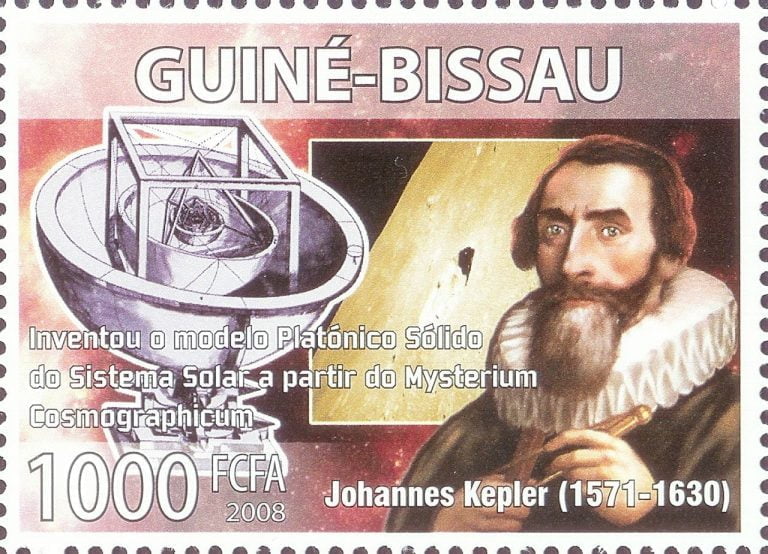 Johannes Kepler Math Stamp 32